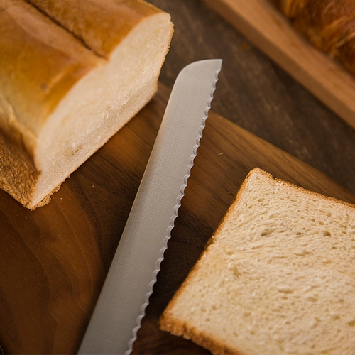 Япония импортированный хлеб -нож красная точка дизайн награды ручной работы ручной лезвие Fujiro из нержавеющей стали Французская хлебная нож