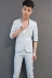 Mùa hè phần tay áo mỏng phù hợp với áo hai dây nam phiên bản Hàn Quốc của bộ đồ giản dị Anh trẻ trung - Suit phù hợp Suit phù hợp