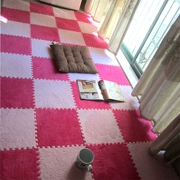 giường ngủ thảm khảm vuông lát sàn đố mat phòng tatami trẻ em và cửa sổ khoang phòng khách sang trọng - Thảm