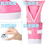 Детские водонепроницаемые бахилы, дорожные нескользящие износостойкие носки для мальчиков для школьников, увеличенная толщина