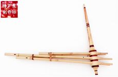 Национальный духовой инструмент 二尺五，四卡半芦笙（两种笙斗）（两种声音）可定制