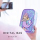 milkjoy Bang Bang Mermaid hạt kỹ thuật số gói nhận gói phim hoạt hình dễ thương gói điện thoại di động - Lưu trữ cho sản phẩm kỹ thuật số hộp đựng tai nghe marshall Lưu trữ cho sản phẩm kỹ thuật số