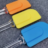 Выпечка инструментов DIY Интегрированная скребка с помощью пирога с сумасшедшей силиконовой кистью щетки силиконовой пирог для пирога