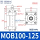 Thanh giằng Xi lanh thủy lực hai chiều Xi lanh nhẹ MOB 32/40/50/63/80/100-50/150/200LB-FA