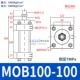 Thanh giằng Xi lanh thủy lực hai chiều Xi lanh nhẹ MOB 32/40/50/63/80/100-50/150/200LB-FA