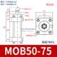 Thanh giằng Xi lanh thủy lực hai chiều Xi lanh nhẹ MOB 32/40/50/63/80/100-50/150/200LB-FA