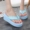 Dép xỏ ngón cao gót mới 2018 dép nữ mùa hè cao 6 cm dày chống trơn giày đi biển