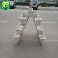 塑钢型材/pvc型材 草莓立体栽培架 阳台种植槽 阳台栽培架 长度1米
