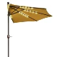 Светлый зонтик светло -коричневый без базового затенения
