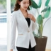 2018 mùa thu mới khí chất thời trang Slim nhỏ phù hợp với áo khoác nữ đầy màu sắc phù hợp với túi bìa phù hợp với hoang dã giản dị áo kiểu nữ đẹp tuổi 35 Business Suit