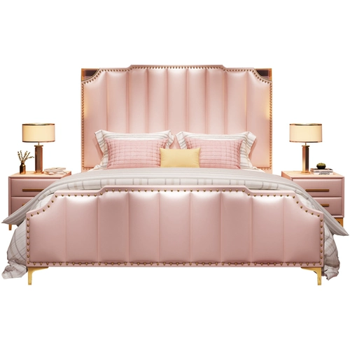 Современная и минималистичная мебель для принцессы из натурального дерева для двоих, популярно в интернете