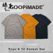 Áo phông ngắn tay độc quyền của GOOPi Type-W 3D Pocket Tee 19SS - Áo phông thể thao