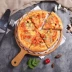 Tre và gỗ tấm bánh pizza khay 9 inch 10 inch bánh mì Nhật Bản tấm vòng tấm gỗ tấm bánh pizza dưới bít tết bít tết tấm Tấm
