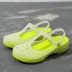 Croc Giày Nữ Mùa Hè 2023 Xốp Đế Dày Chống Thấm Nước Giày Đi Biển Chống Trơn Trượt Y Tá Y Tá Giày Sandal Nhựa 