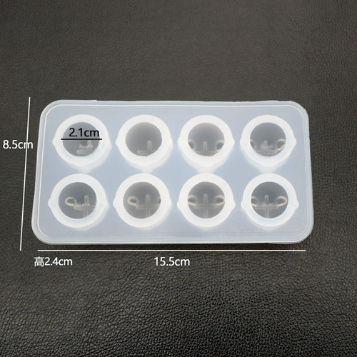 Силиконовая форма, подвеска ручной работы, DIY, с медвежатами, зеркальный эффект