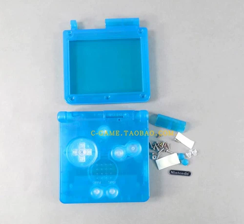 GBA SP Case Full Set Button GBA SP прозрачная корпус матовая оболочка GBA SP защитная оболочка