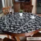 . Khăn trải bàn dùng một lần chống thấm nước và chống dầu 60 khăn trải bàn hình tròn bằng nhựa một mét hai hình tròn khách sạn đẹp một mét năm.