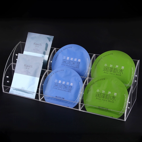 Акриловая прозрачная маска для лица, косметический стенд, система хранения для ухода за кожей