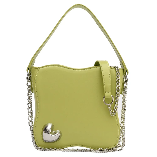 Весенняя летняя небольшая дизайнерская небольшая сумка, модная универсальная сумка через плечо, цепь