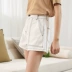 Tang sư tử đích thực quần jeans nữ 2019 hè Hàn Quốc quần short denim cạp cao nữ quần rộng ống rộng - Quần jean Quần jean