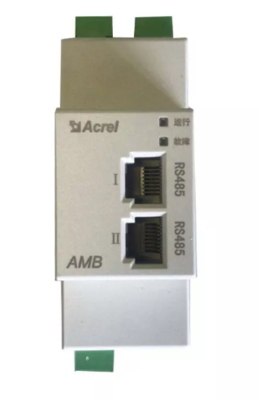 安科瑞智能小母线AMB100-A全电量谐波漏电流测量2路开关输入输出