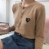 MAO tự chế đầu mùa thu ngày với cùng một tình yêu len áo len áo len áo len ngắn nữ (tại chỗ) cardigan nữ Cardigan