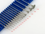 Нефритовая шлифовальная резьба для резьбы Jade Carging Head K -needle T тип тонкий кусок алмазного мельницы с бриллиантовым шлифованием 2,35 ручка
