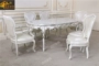 Bàn hoa hồng Pháp đặt bàn ăn gỗ tân cổ điển châu Âu Nội thất nhà hàng SAVIO - Bộ đồ nội thất ghế sofa thông minh