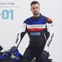 Motorcycle Jersey Winter Men Suit Racing Racing Motorcycle Jacket Falling Racing Quần Bốn Mùa Phổ Quần áo off-road đồ bảo vệ đầu gối