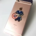 Iron Man Superman Người nhện Batman Avengers Mobile Mobile Universal Ring Khung Lazy Stand Sticker - Nhẫn