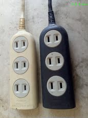 Декор для выключателя 日本进口二手2平方摔不坏砸不烂.剪线八位插座.线长12~15厘米左右