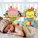 Успокаивающее полотенце для новорожденных для младенца, плюшевая кукла, погремушка, игрушка, можно грызть, 0-1 лет