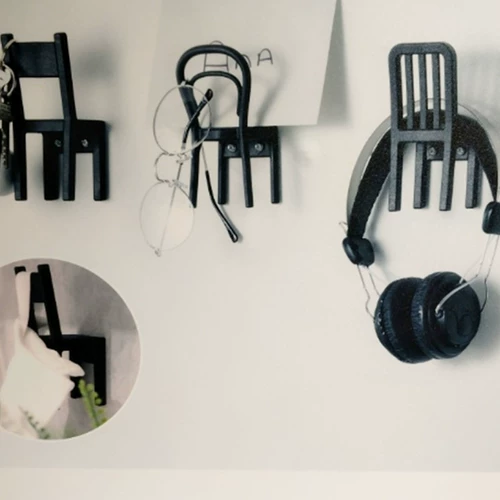 Домашние покупки Ikeer Fafa ti маленький стул крюк в дверное украшение наклеивание