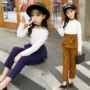 Bé gái 12 thời trang 9 bộ đồ hai mảnh 2018 xuân hè 6 quần áo trẻ em mới 7 phiên bản Hàn Quốc của đại dương 8 trẻ em 15 quần áo 11 tuổi - Phù hợp với trẻ em thời trang cho bé