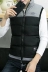 Mùa thu và mùa đông nam áo khoác xuống áo vest nam sinh viên Hàn Quốc hoang dã vest vest không tay cotton vest vai triều