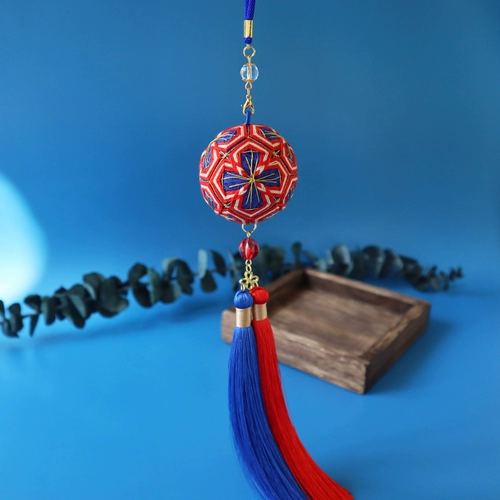 Китайский набор материалов ручной работы, подвеска для друга, китайский стиль, «сделай сам», с вышивкой, подарок на день рождения