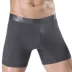 Chenke của nam giới thể thao dài cotton năm-point boxer briefs chạy chịu mài mòn chân kích thước lớn stretch bốn-góc quần short Nam giới