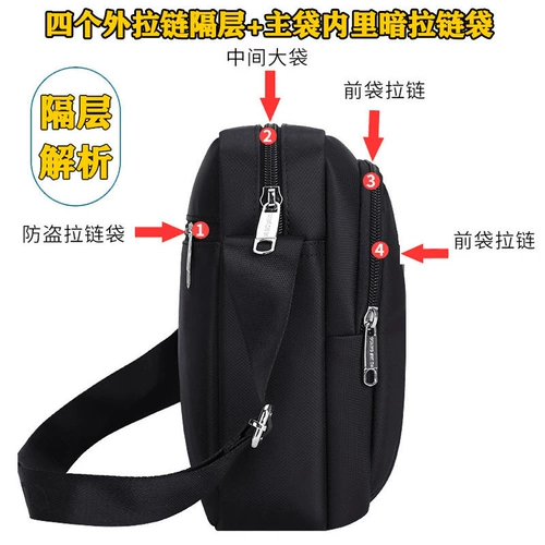 Водонепроницаемая сумка, сумка на одно плечо, мужская сумка через плечо, рюкзак, ткань оксфорд