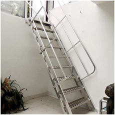 лестница 铝合金阁楼楼梯室外楼梯户外安全楼梯挂梯爬梯登高梯消防工程楼梯