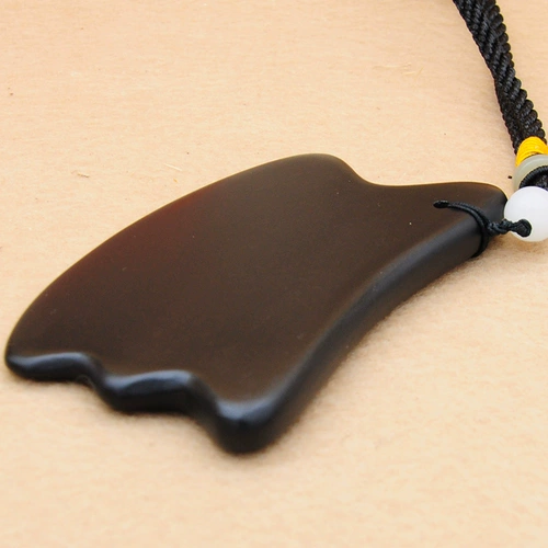 Sibin Yanshi Scraping Board Non -Horn Jade Цельное тело универсальное меридианское лицо, царапину шею и ноги на шее