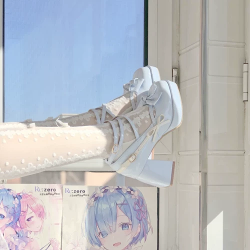 Мягкие оригинальные высокие туфли для принцессы, стиль Лолита