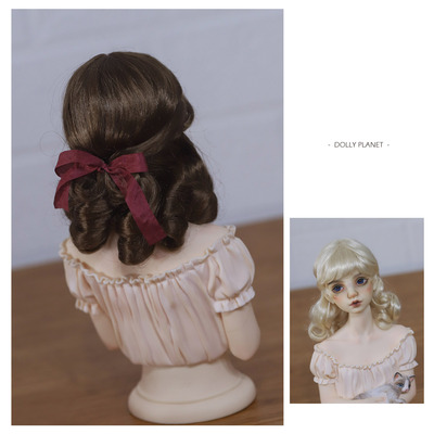 taobao agent Dolly Planet BJD/SD/Giant Baby imitation Mahai wiggle Victoria bangs curls QQ-83