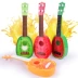 Có thể chơi nhạc cô gái ukulele mô phỏng trái cây guitar puzzle kids đồ chơi trẻ em đồ chơi bán buôn