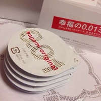 Япония Sagami0.01mm Happy Papping 001 Okamoto Ultra -Thin интеллектуальное не -латекс -презерватив 5