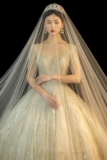 Ретро свадебное платье, звездное небо, французский стиль, коллекция 2023