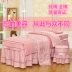 Tùy chỉnh màu rắn cao cấp cotton cotton beauty salon Châu Âu massage giường gội đầu bìa vẻ đẹp Hàn Quốc trải giường bốn mảnh