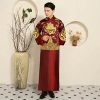 Мужской традиционный свадебный наряд Сюхэ, свадебное платье, 2023