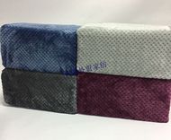 Xuất khẩu màu rắn dứa lưới flannel san hô fleece chăn chăn điều hòa không khí chăn giải trí chăn