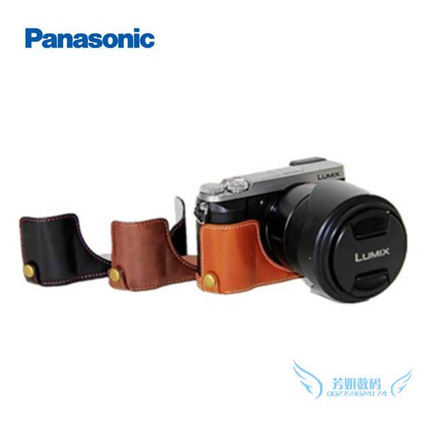 Panasonic GX85 GX80 GX7II камера пакет кобура база натуральная кожа половина фотография пакет защитный кожух