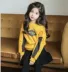 Quần áo trẻ em Hàn Quốc 2020 mùa xuân phiên bản mới của Hàn Quốc cho bé gái bộ đồ mùa xuân quần áo trong quần váy trẻ em lớn phù hợp với phong cách phương Tây hai mảnh - Phù hợp với trẻ em Phù hợp với trẻ em